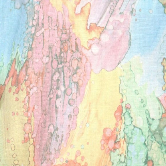 Patchington Tank Top Shirt Pink Blue Green Pastel Watercolors 16 - Picture 11 of 11